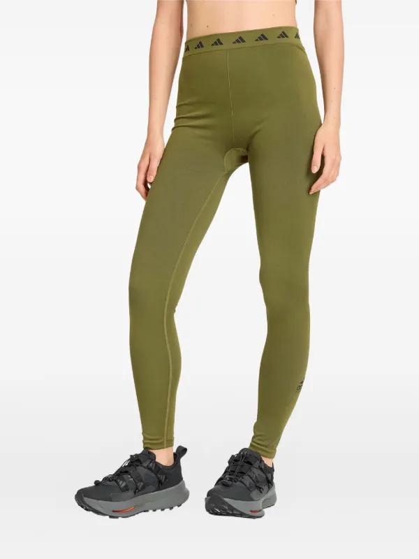 Adidas ロゴウエスト レギンス | グリーン | FARFETCH JP