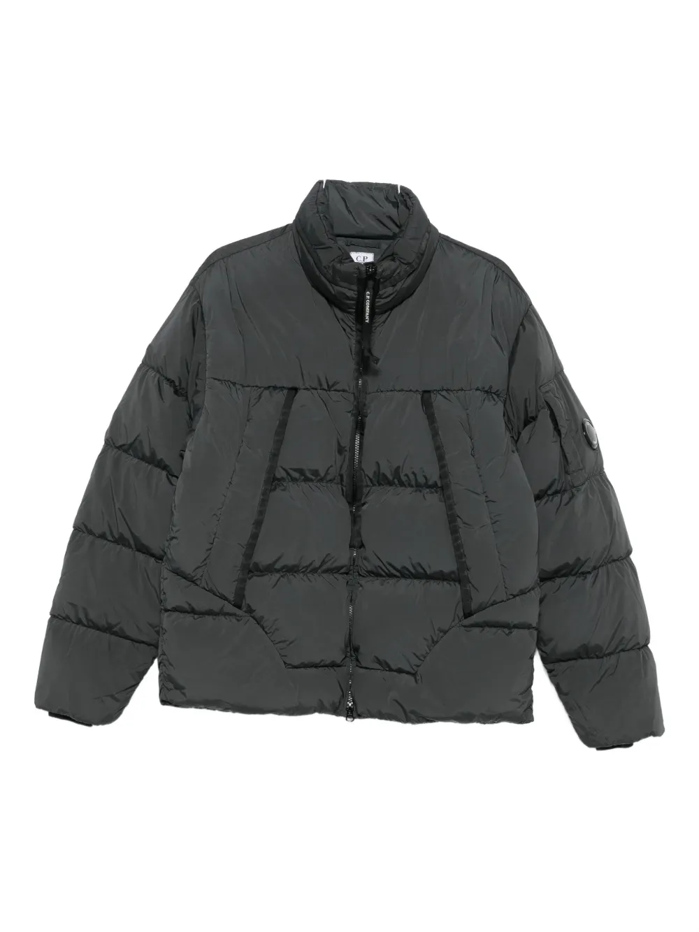 C.P. Company quilted puffer jacket Grijs
