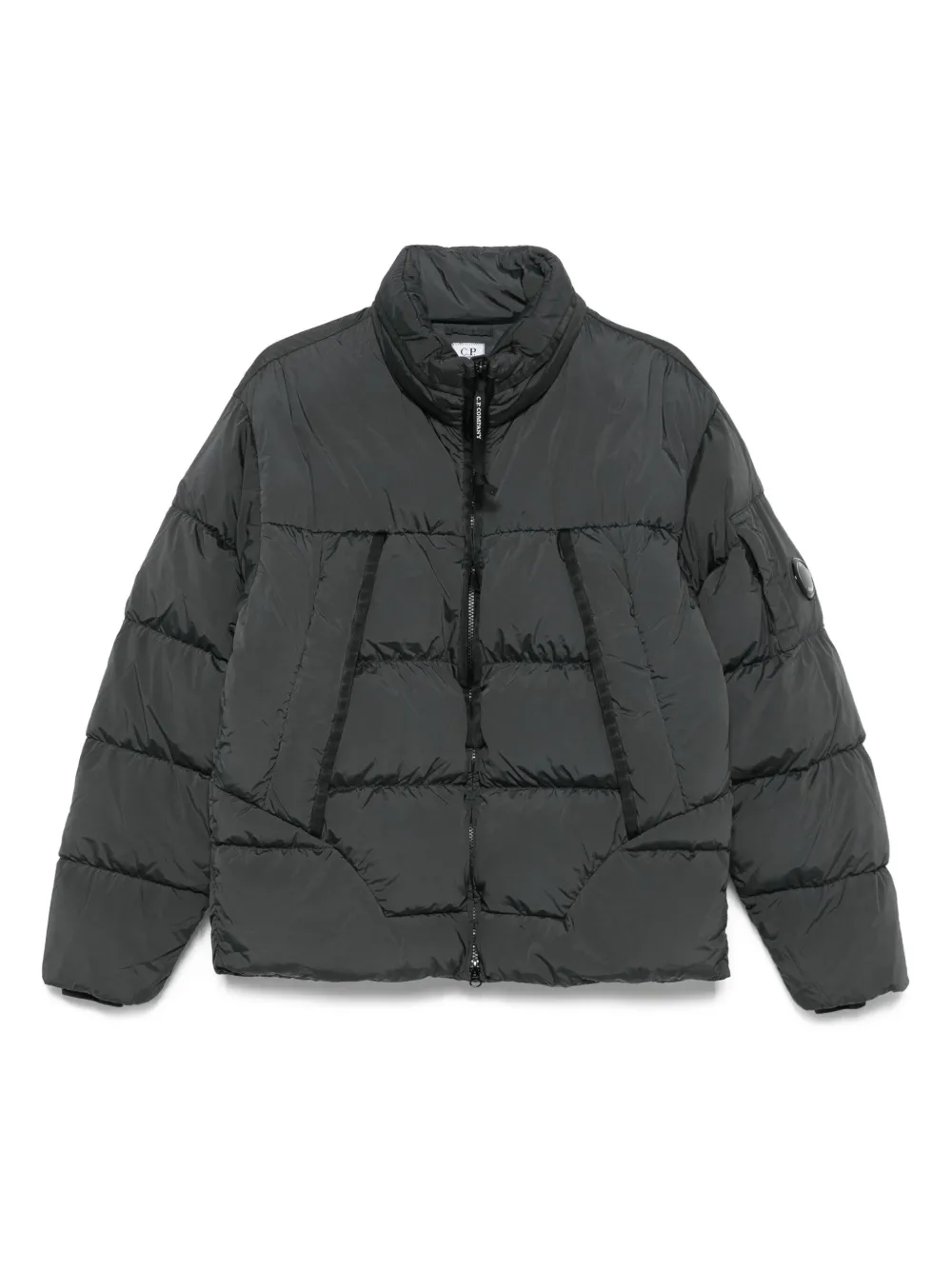 C.P. Company quilted puffer jacket Grijs