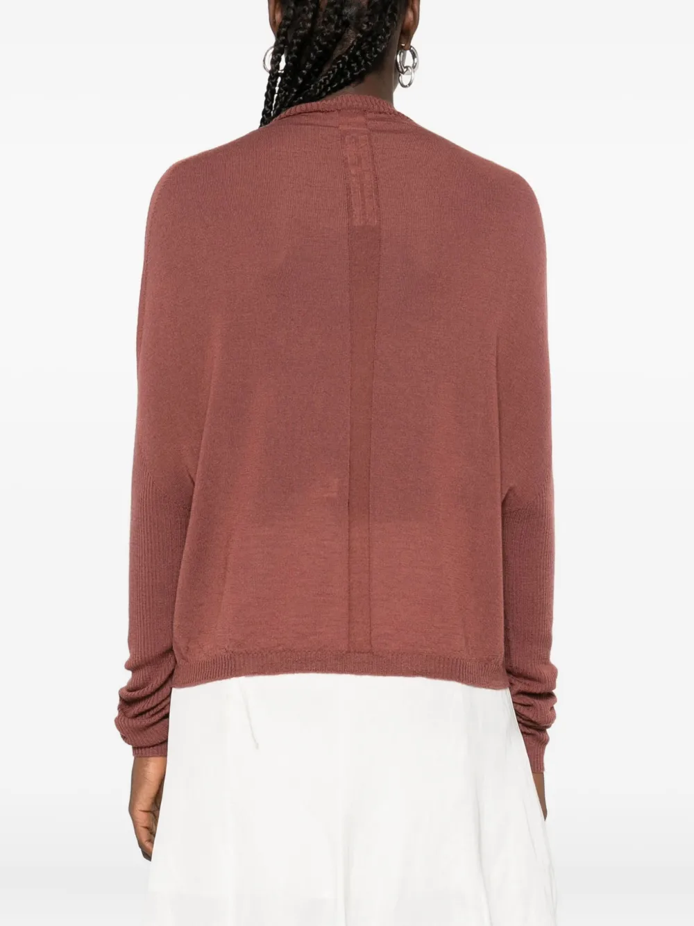 Rick Owens Top met hoge hals Roze
