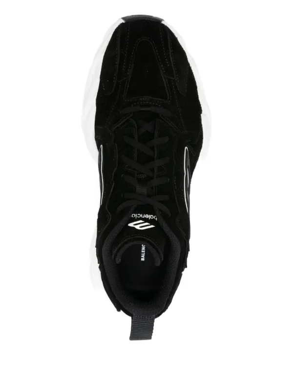 Balenciaga Monday スエード スニーカー | ブラック | FARFETCH JP