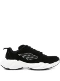 Balenciaga Monday suede-leather sneakers - Black
