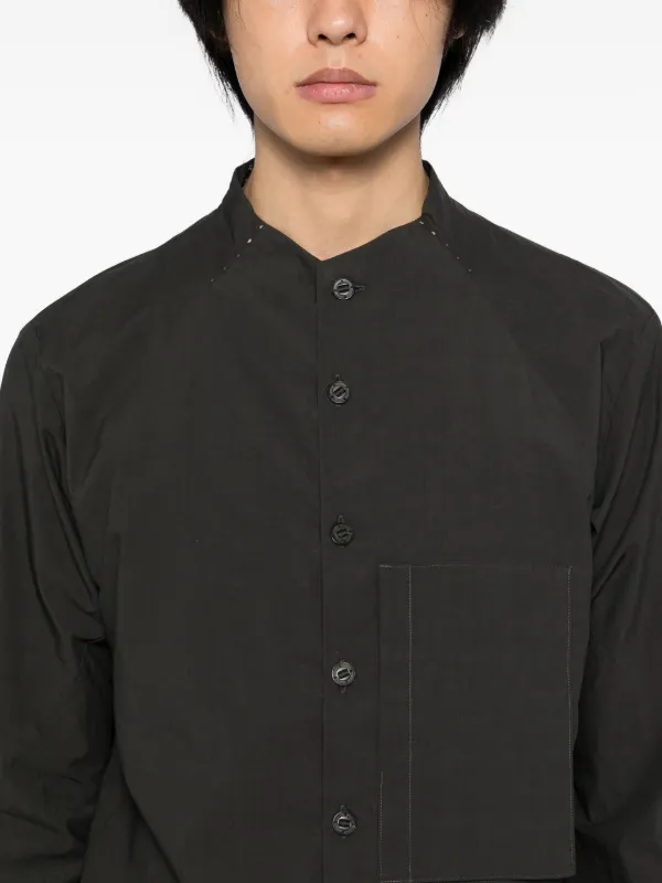 Devoa Cotton Shirt | Grey | FARFETCH ZA