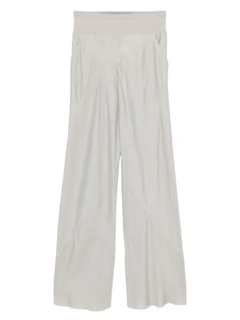 Rick Owens elastic-waist straigh-leg trousers