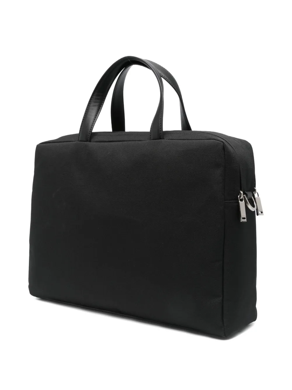 Calvin Klein Zip-fastening Laptop Bag In Black