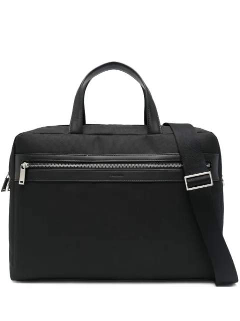 Calvin Klein zip-fastening laptop bag