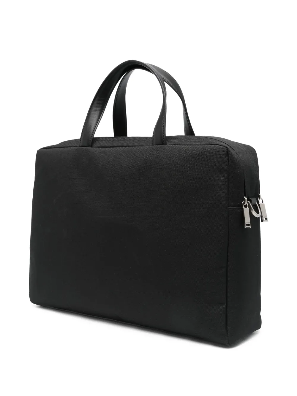 Calvin Klein zip-fastening laptop bag - Zwart
