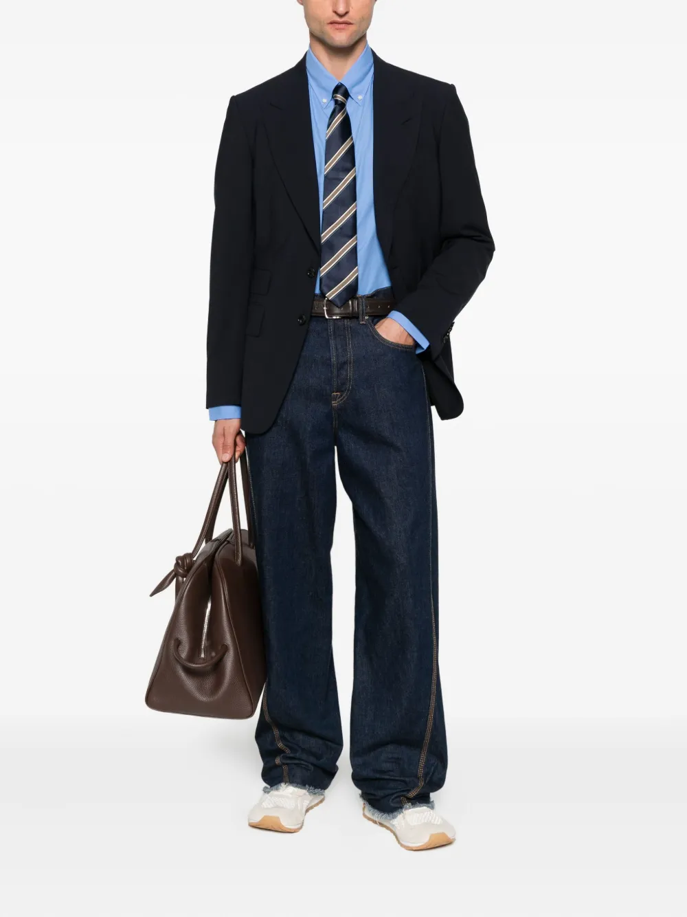 Polo Ralph Lauren Katoenen overhemd met lange mouwen Blauw