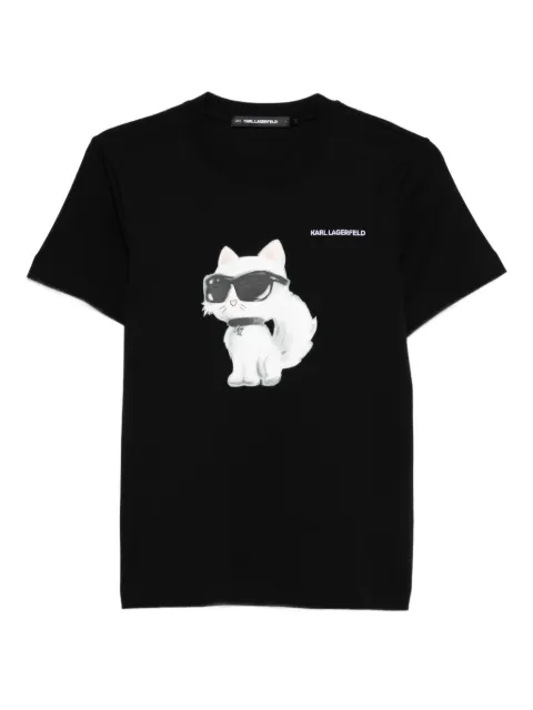 Karl Lagerfeld cat-print T-shirt