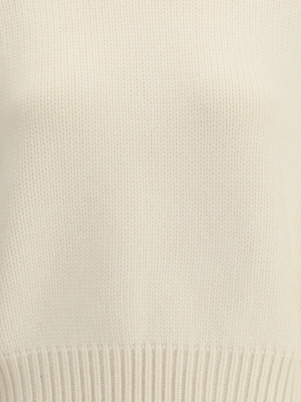 SA SU PHI crew-neck knitted sweater Wit