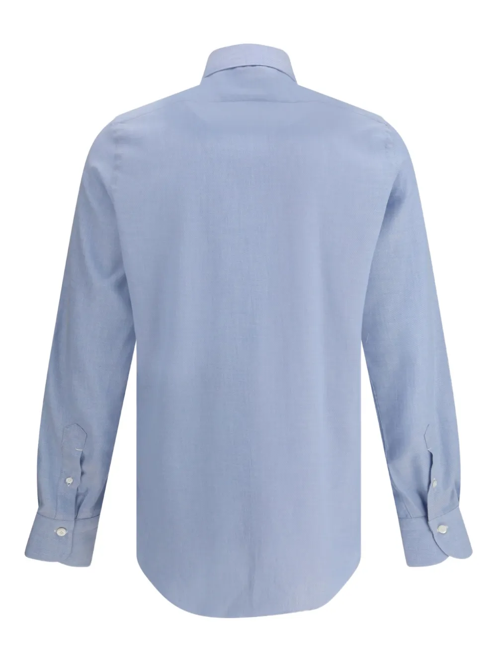 Finamore 1925 Napoli long-sleeved shirt - Blauw