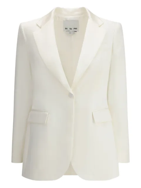 SA SU PHI Blazer Andrea con bottone singolo
