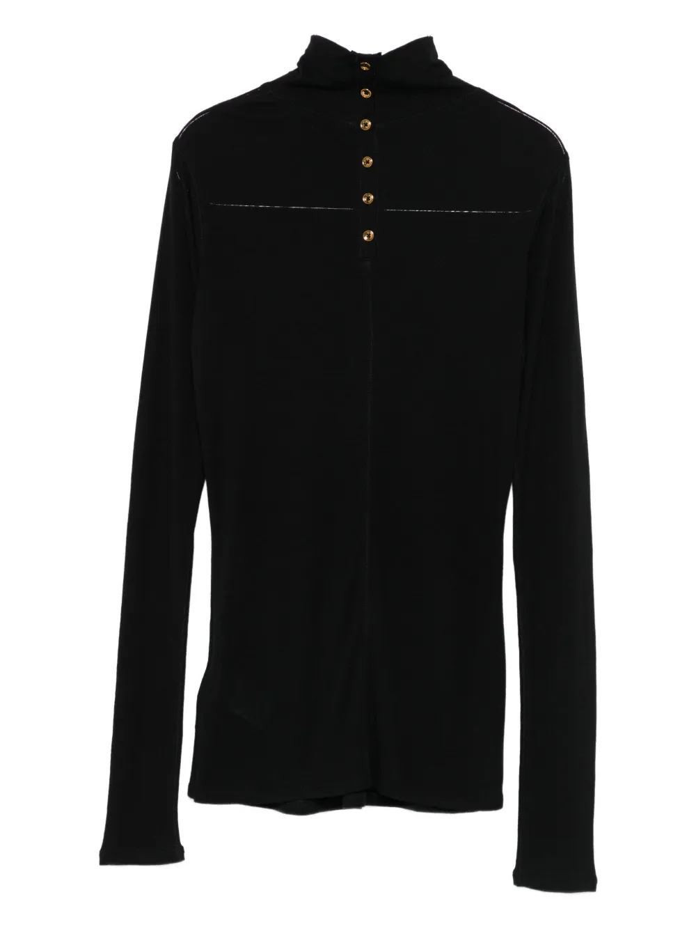 Elisabetta Franchi long-sleeve top - Zwart