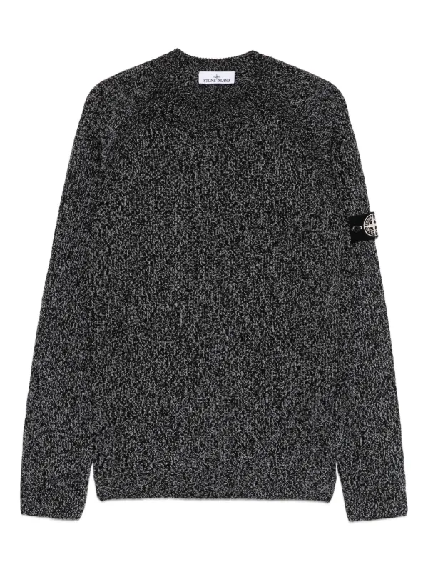 stone  セーター 黒 STONE ISLAND(ストーンアイランド) ニット・セーター(レディース