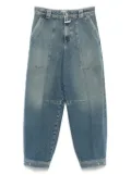 Closed Rhannon utility-pocket barrel jeans - Blue
