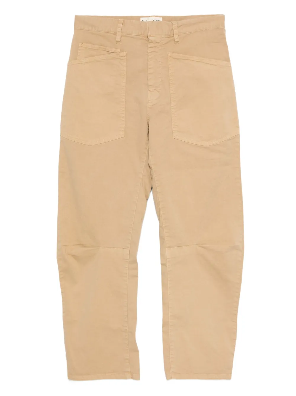 Nili Lotan patch-pocket jeans Beige