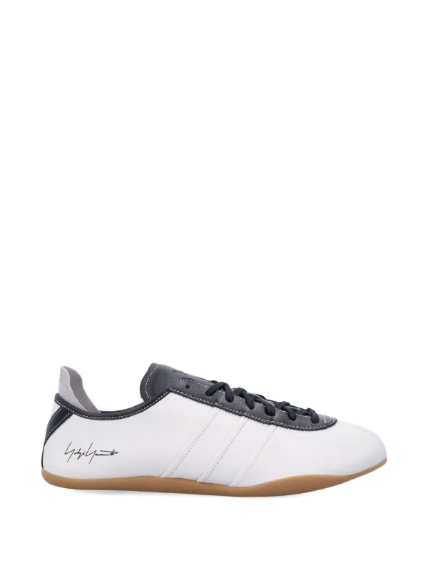 Y-3 Tokyo leather-panelled lace-up Sneakers | White | FARFETCH