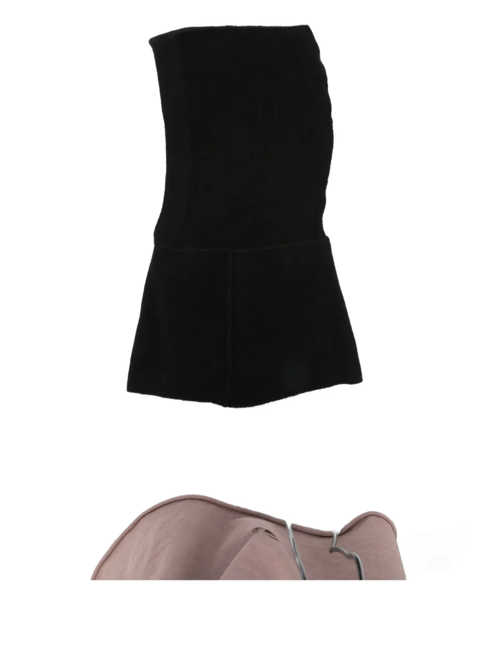 Isabel Benenato Knitted Balaclava In Black