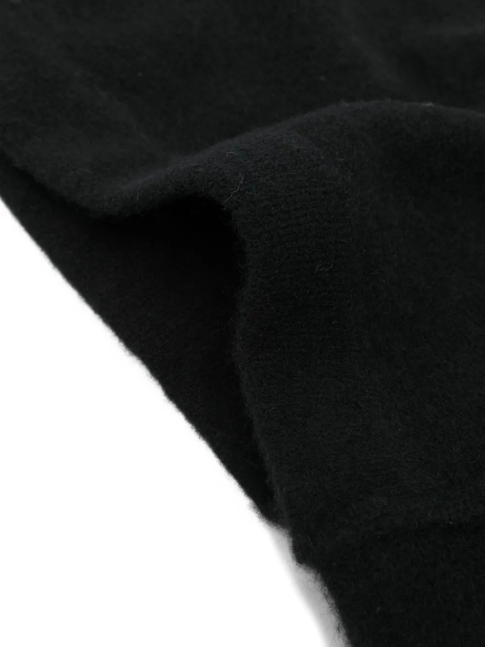 Isabel Benenato Knitted Balaclava In Black