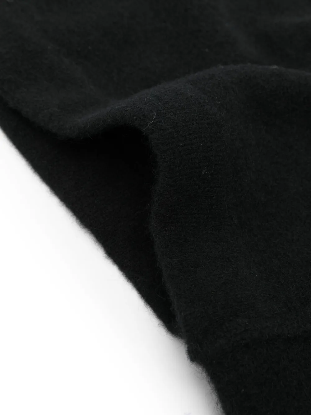 Isabel Benenato knitted balaclava - Zwart