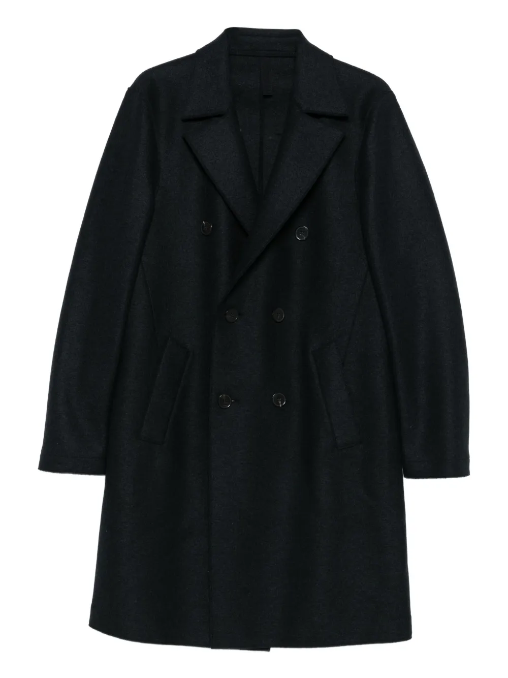 Harris Wharf London double-breasted wool coat | Blue | Image 1