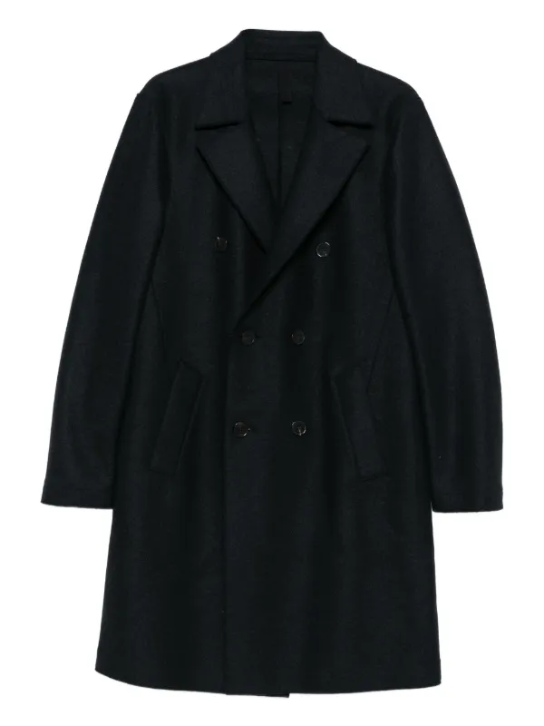 Harris Wharf London ダブルコート | ブルー | FARFETCH JP