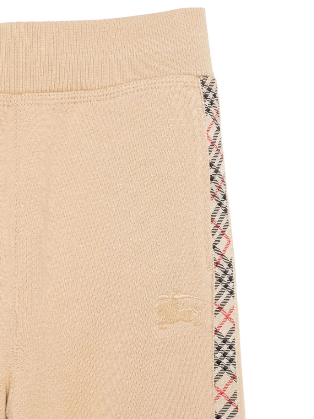 Burberry Kids Trainingsbroek met geruit vlak Beige