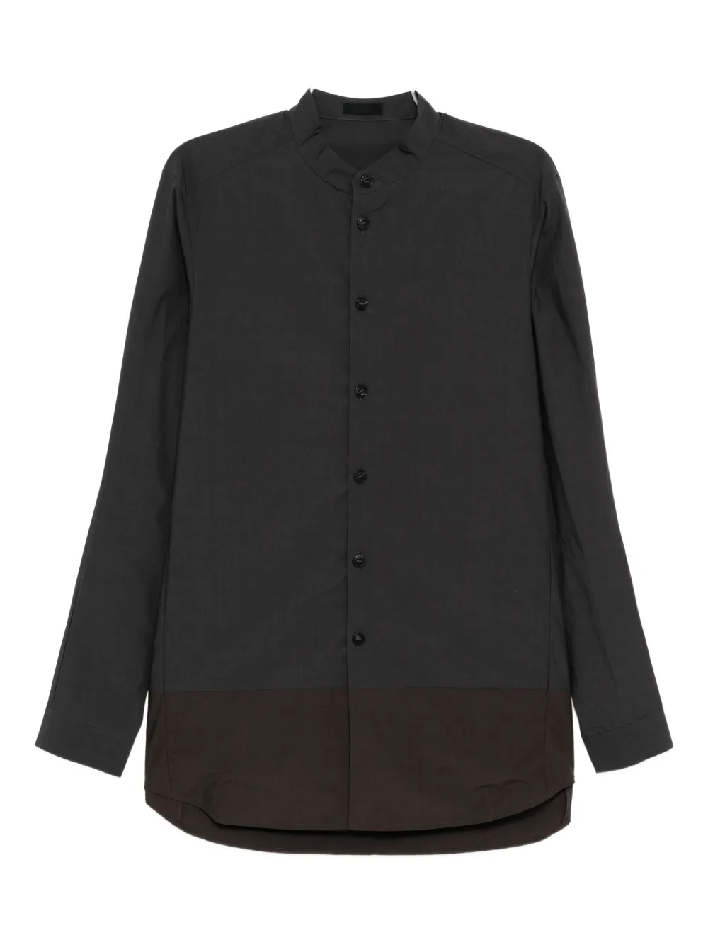 colour-block shirt
