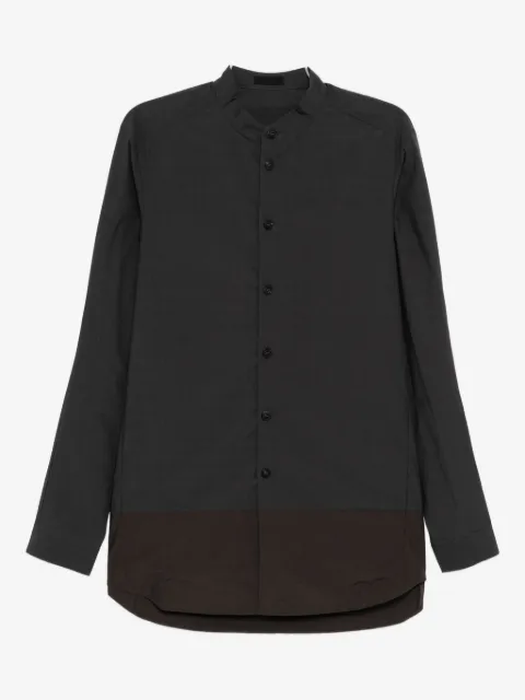 Devoa colour-block shirt