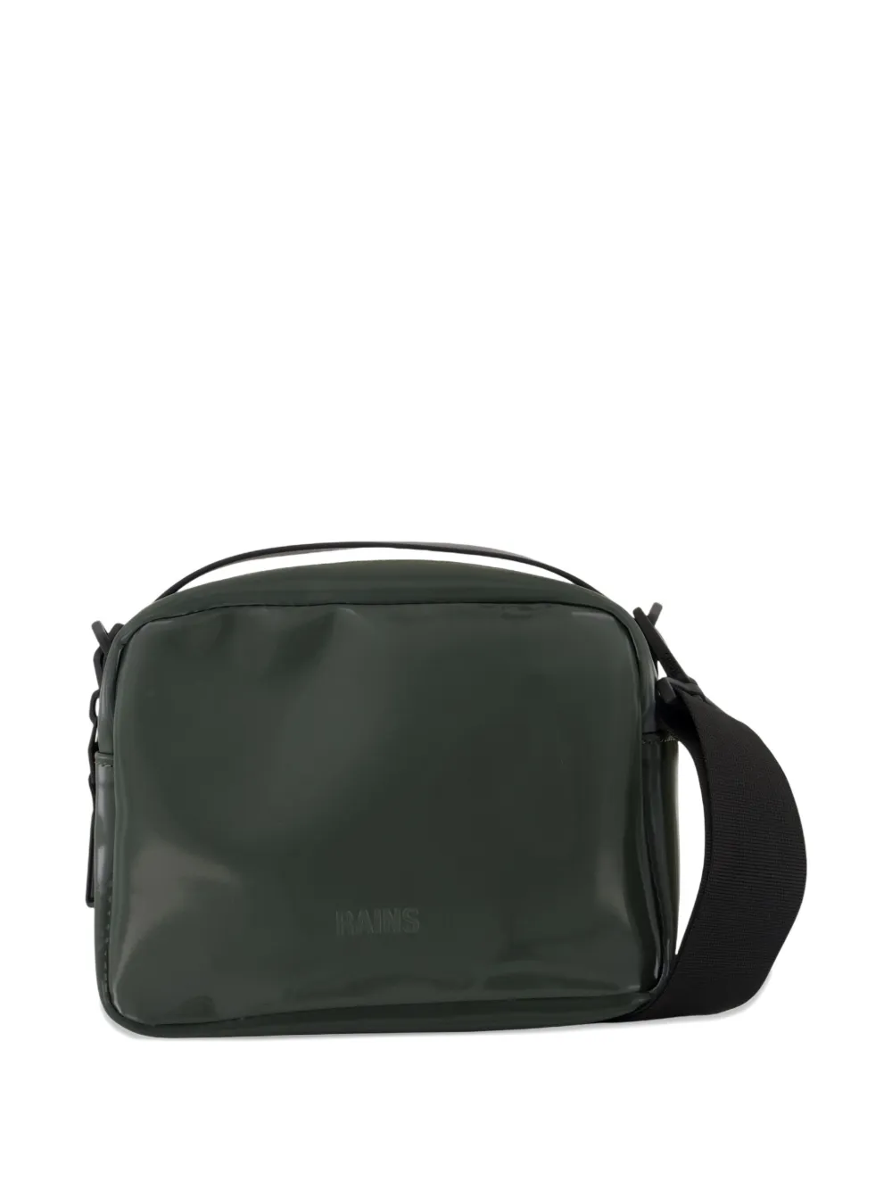 Rains logo-detailed crossbody bag Groen