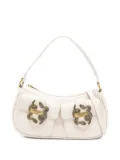Just Cavalli snake-buckle tote bag - Neutrals