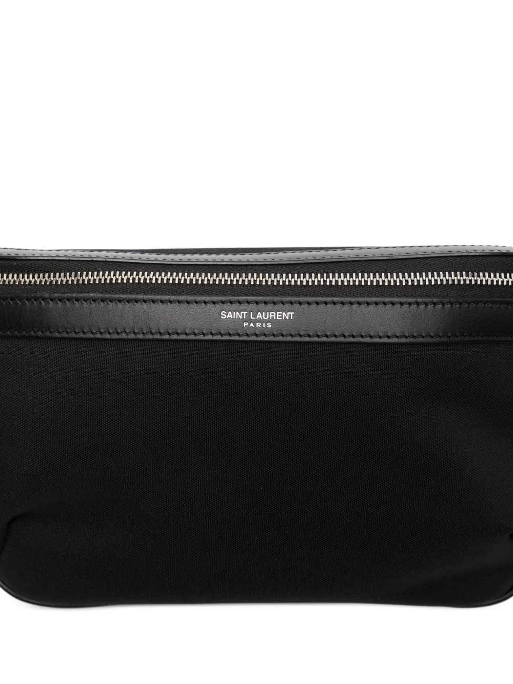 【SAINT LAURENT】ナイロン ベルトバッグ レザートリム Saint Laurent レザートリム ベルトバッグ | ブラック | FARFETCH JP