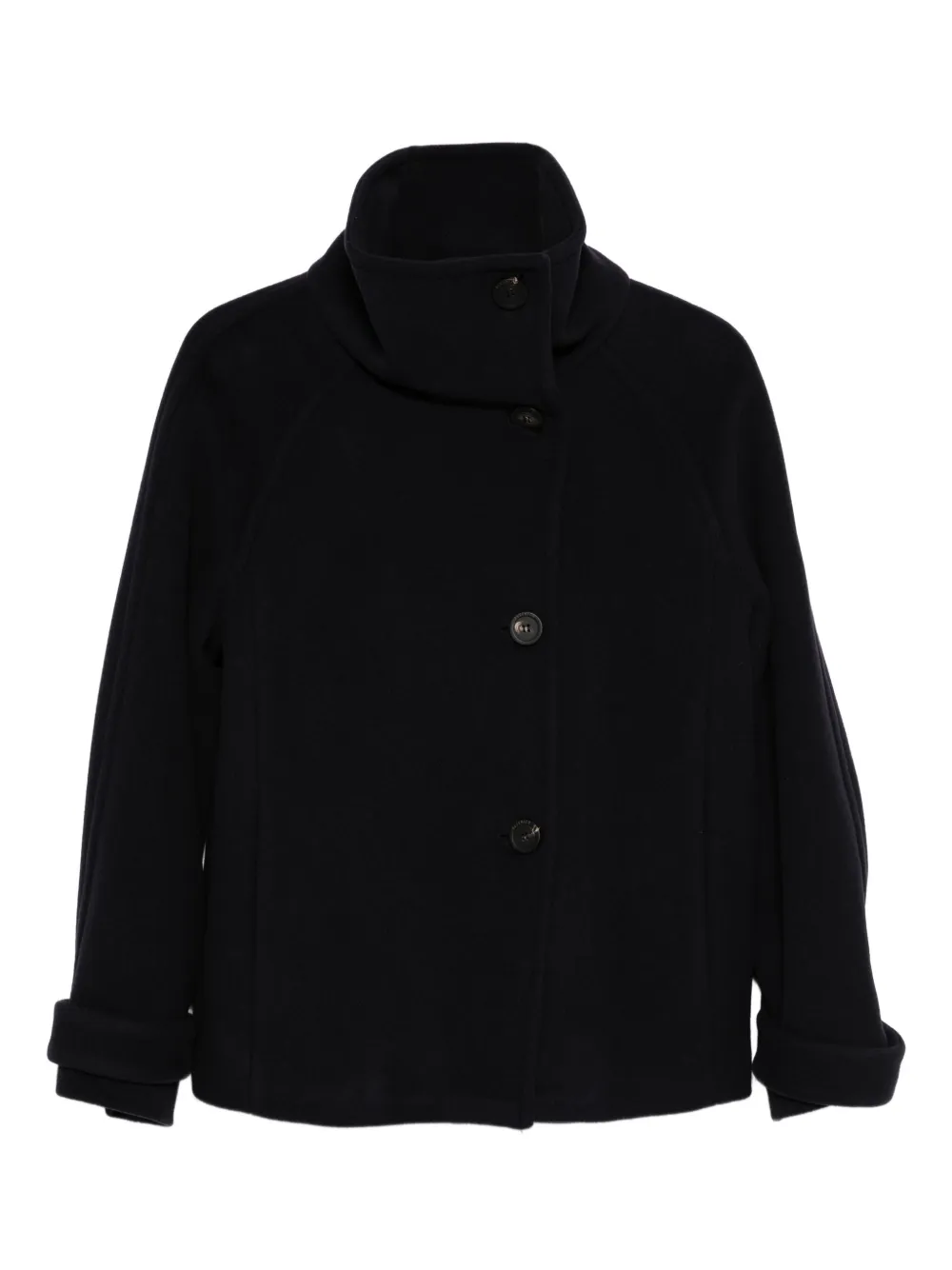 Peserico Jack met hoge hals Blauw