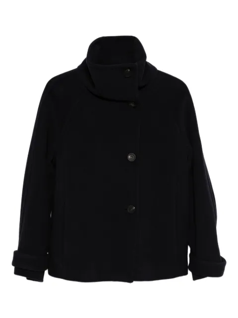 Peserico high-neck buttoned jacket
