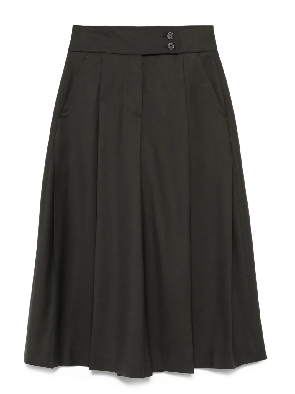 Peserico Broek met geplooid vlak Grijs