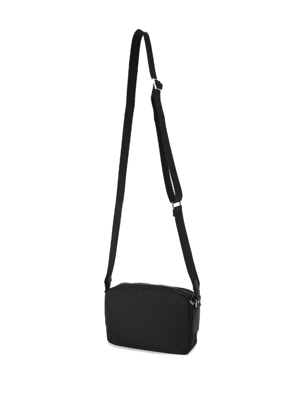 Lacoste logo-plaque shoulder bag - Zwart