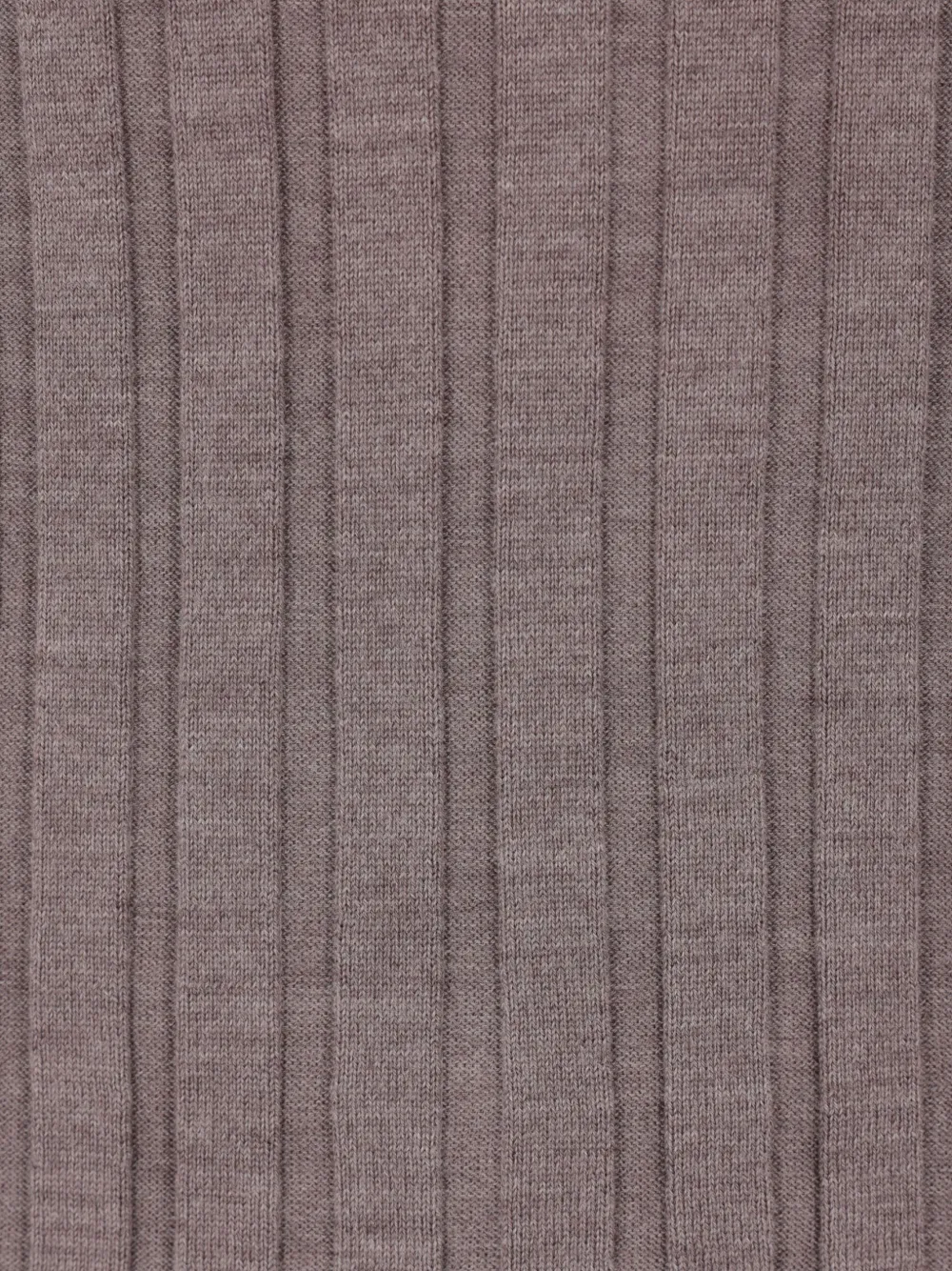 Allude Ribbed Turtleneck Sweater In Neutral