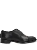 Doucal's cap-toe lace-up shoes - Black