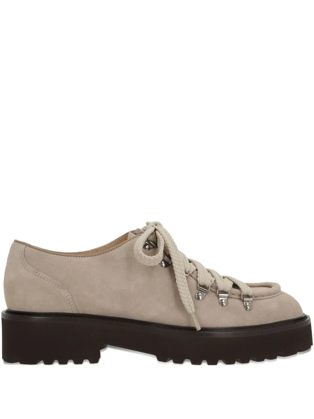 Doucal's suede Derby shoes Neutrals