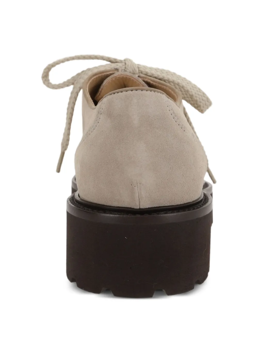 Doucal's Suède derby schoenen Beige