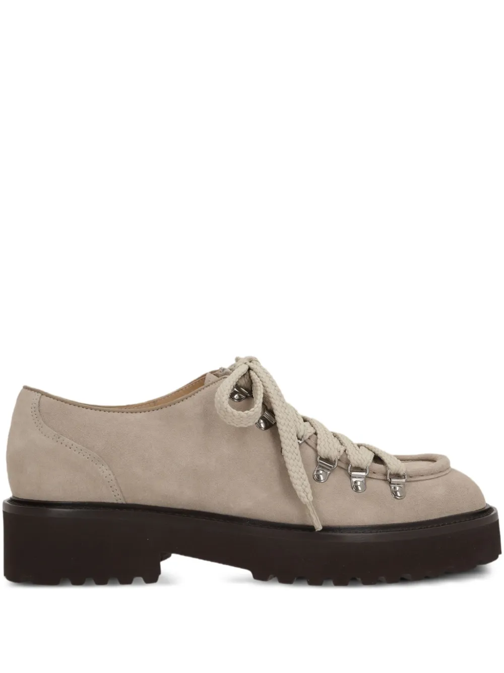 Doucal's suede Derby shoes Neutrals