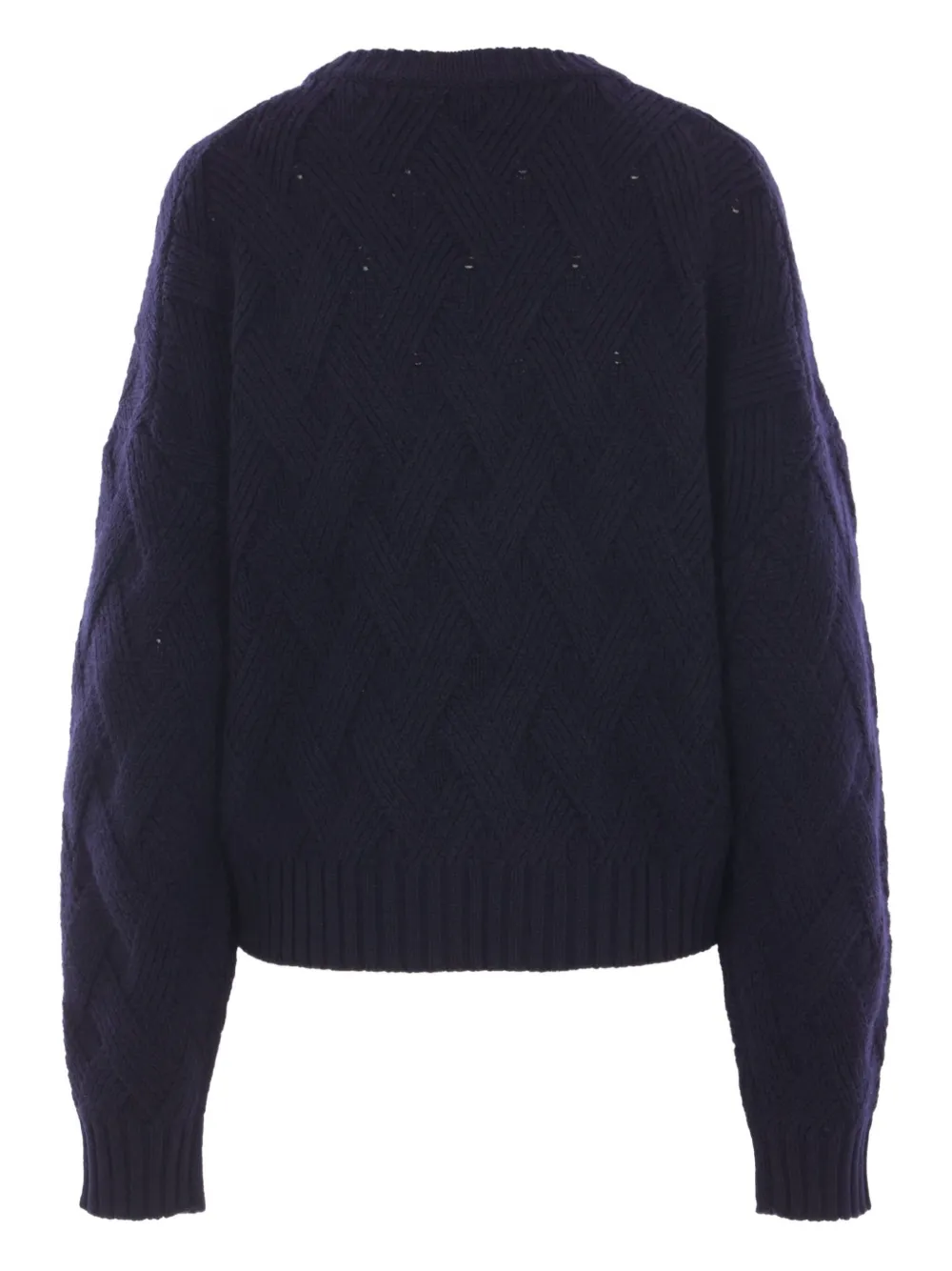 Allude diamond-pattern wool sweater | Knitted Sweaters | Image 2