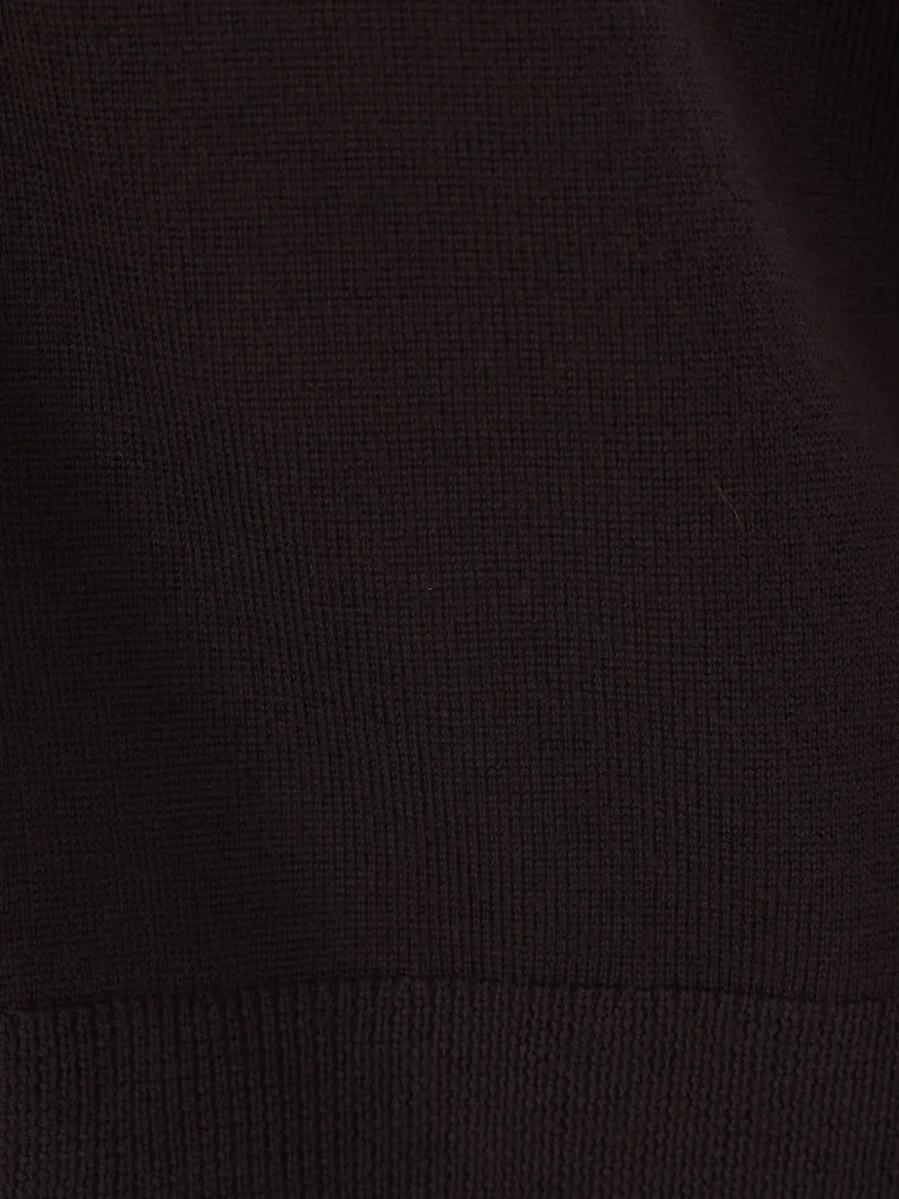 Allude button-front V-neck cardigan Bruin