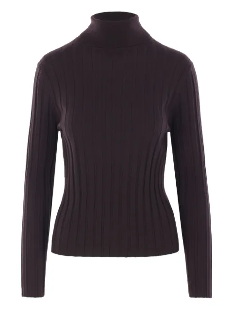 Allude Gerippter Rollkragenpullover