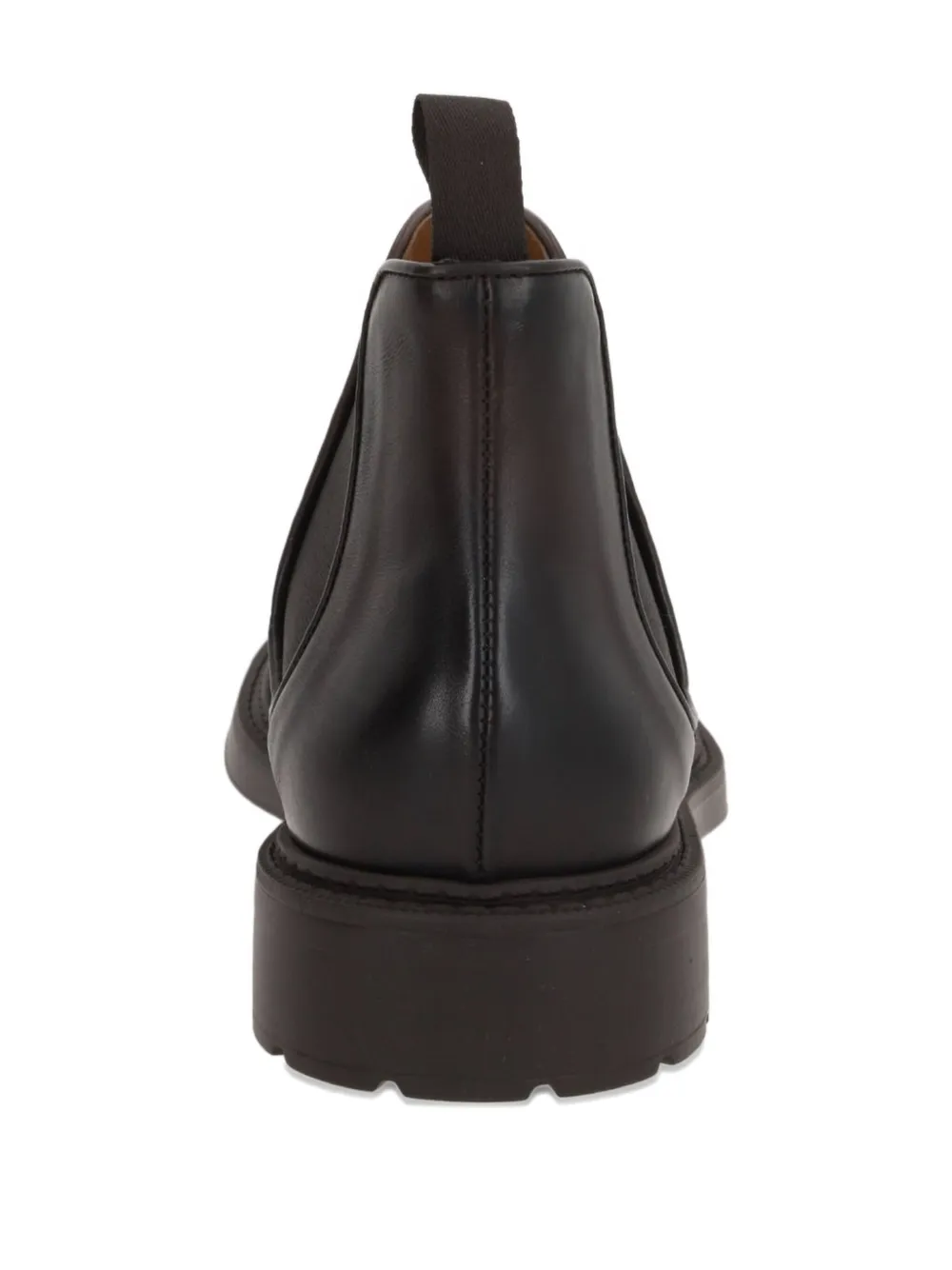Doucal's elastic-panel Chelsea boots Brown