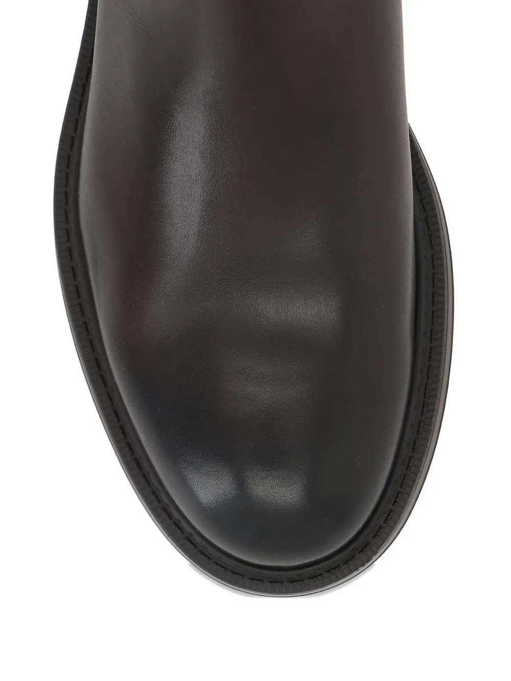 Doucal's elastic-panel Chelsea boots Brown