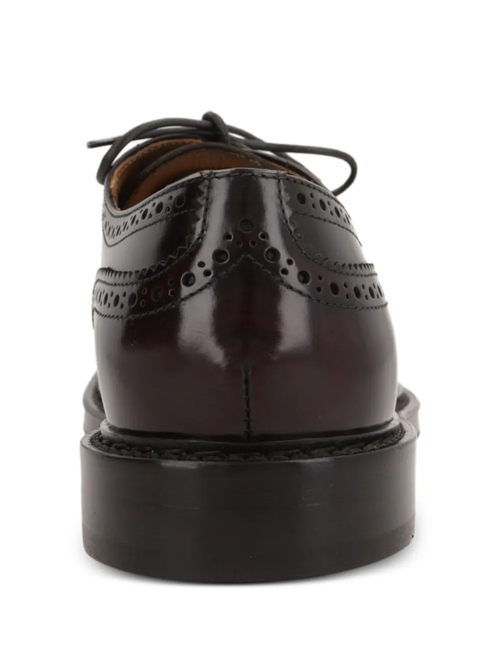 Doucal's Oxford geperforeerde schoenen Rood