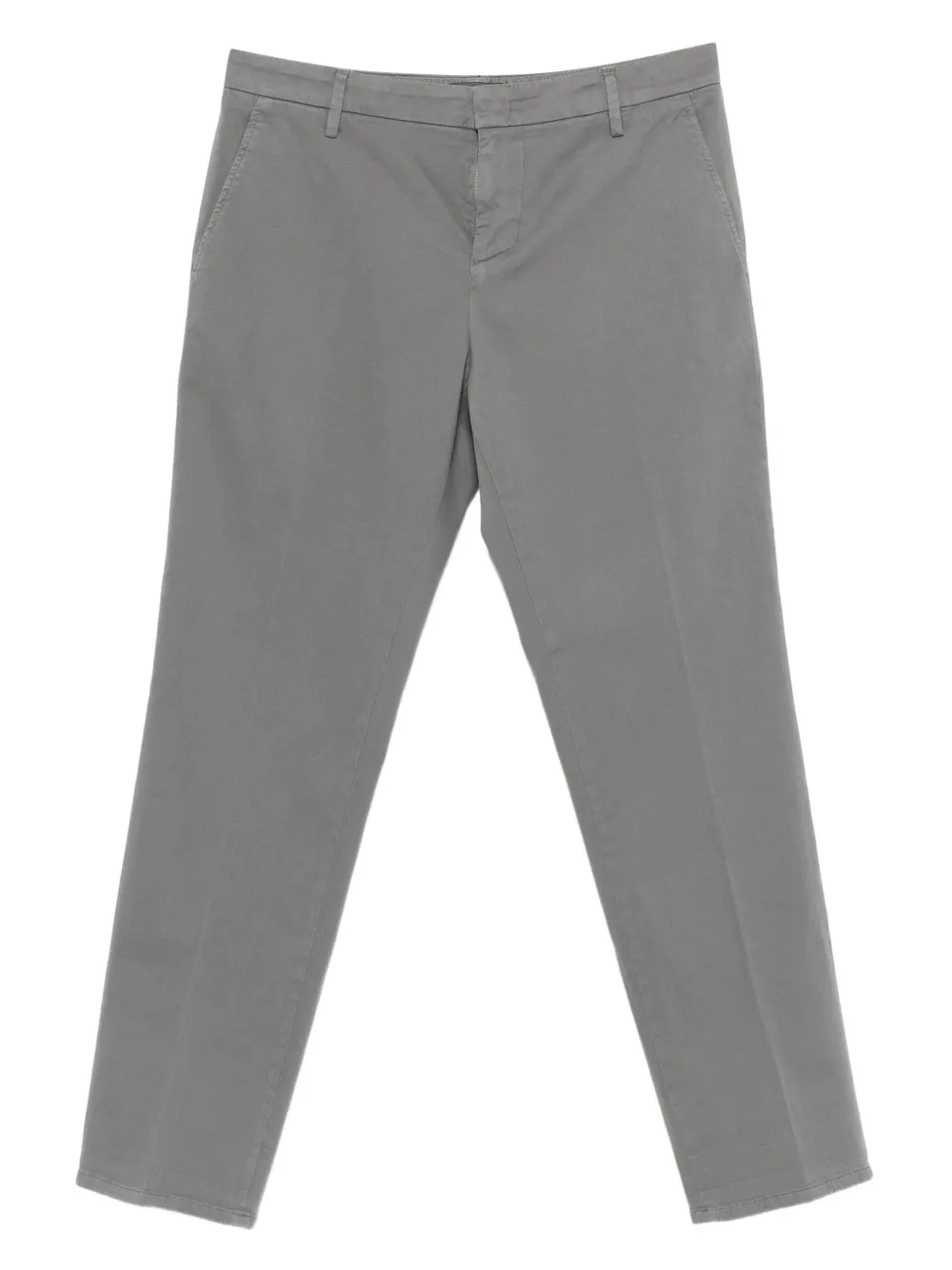 DONDUP slash-pocket cotton chinos Grijs