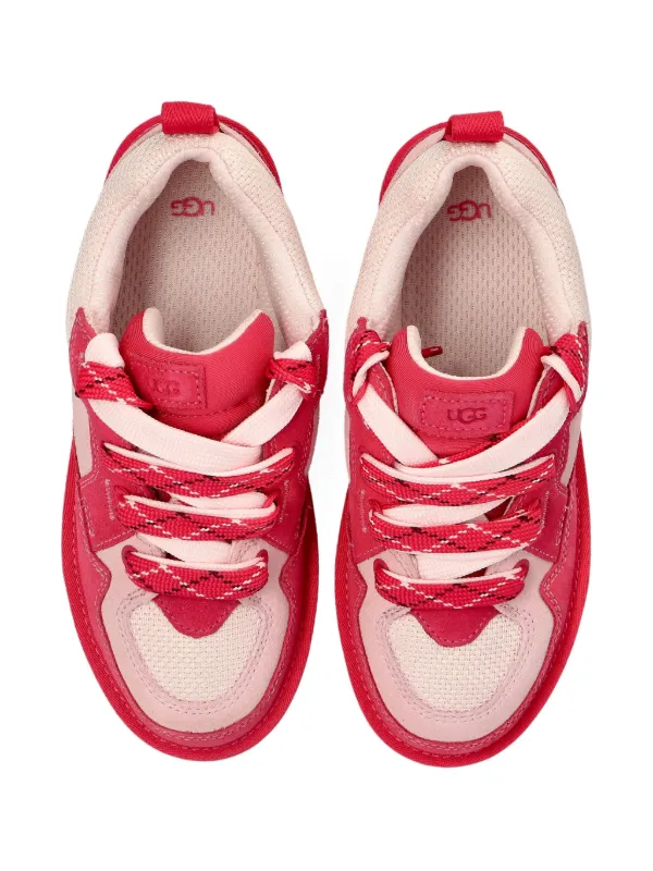 UGG Kids Lo Lowmel スニーカー | ピンク | FARFETCH JP