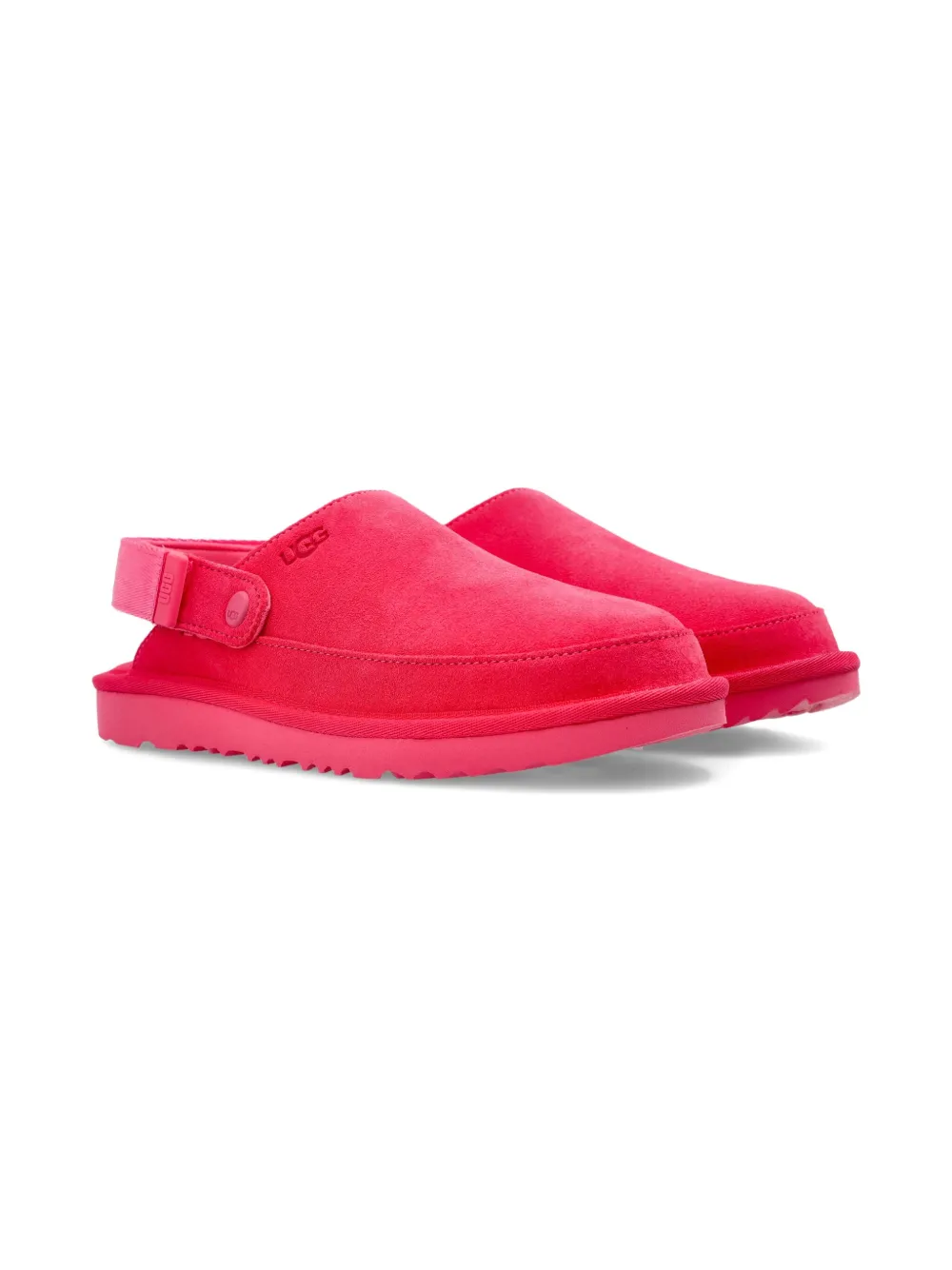 UGG Kids Goldenstar suède slingback klompen - Roze